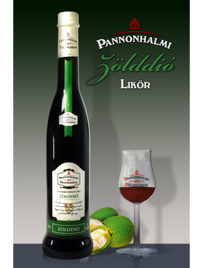 Zölddió likőr 33% 0,5l