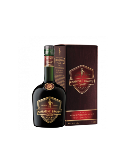 Karpatské  brandy špeciál krt 40% 0,7l