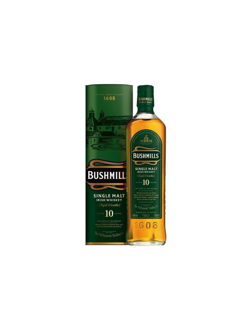 Bushmills 10YO 40% 0,70l Tuba