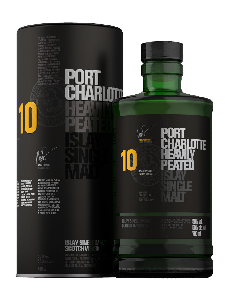 Bruichladdich Port Charlotte 10 Y.O. 50% 0,7 l