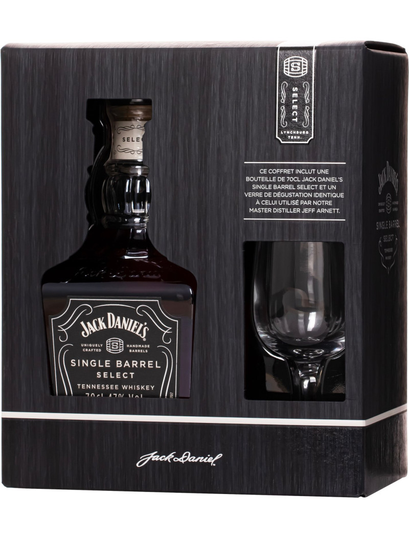 Jack Daniels Single Bar whisky 40% 0,7l + Pohár