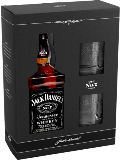 Jack Daniel´s Single Barrel + Pohar GBX 45% 0,7l