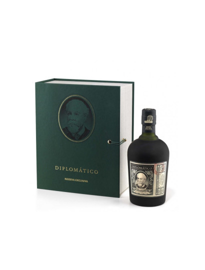 Diplomático Res. Exclusiva Kniha 40% 0,7l