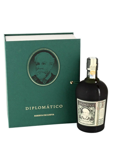 Diplomático Res. Exclusiva Kniha 40% 0,7l