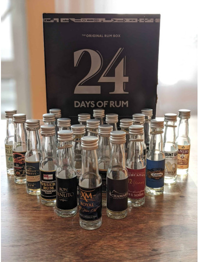 Rumový kalendár-24 Days of Rum 41,2% 24x0,02l gift