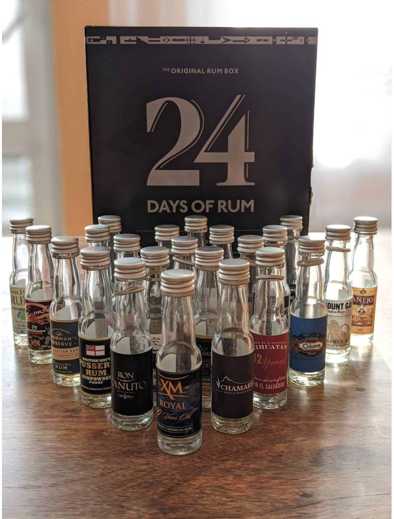 Rumový kalendár-24 Days of Rum 41,2% 24x0,02l gift