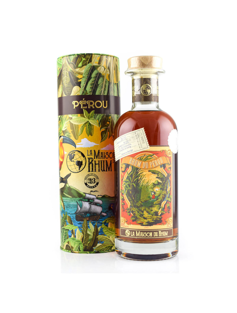 La Maison Du Rhum No.3 Peru 48% 0,7l gift