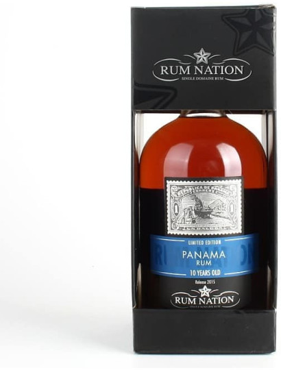 Rum Nation Panama 10 YO Gift 40% 0,7l