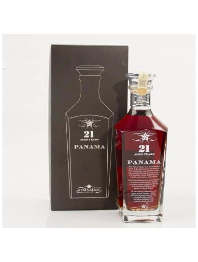 Rum Nation Panama 21YO Decanter 40% 0,7l