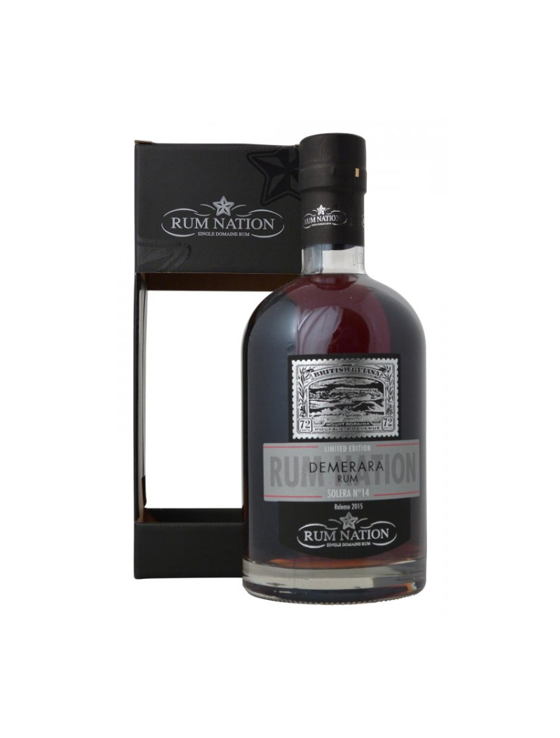 Rum Nation Solera NO.14 Demerara Gift 40% 0,7l