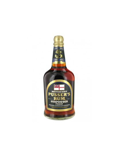 Pussers British Gunpowder proof  54,5% 0,7l