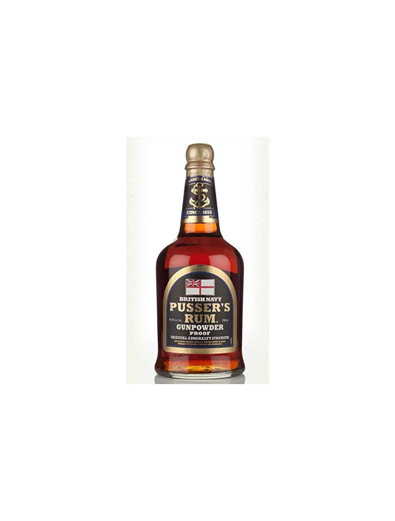 Pussers British Gunpowder proof  54,5% 0,7l
