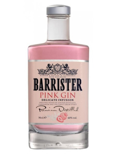 Barrister Pink Gin 40% 0,5l