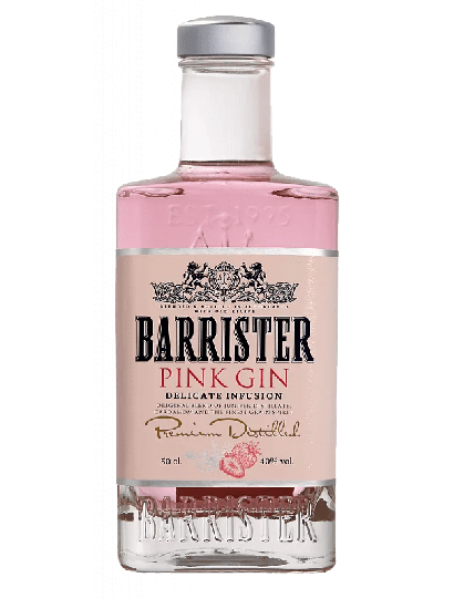 Barrister Pink Gin 40% 0,5l
