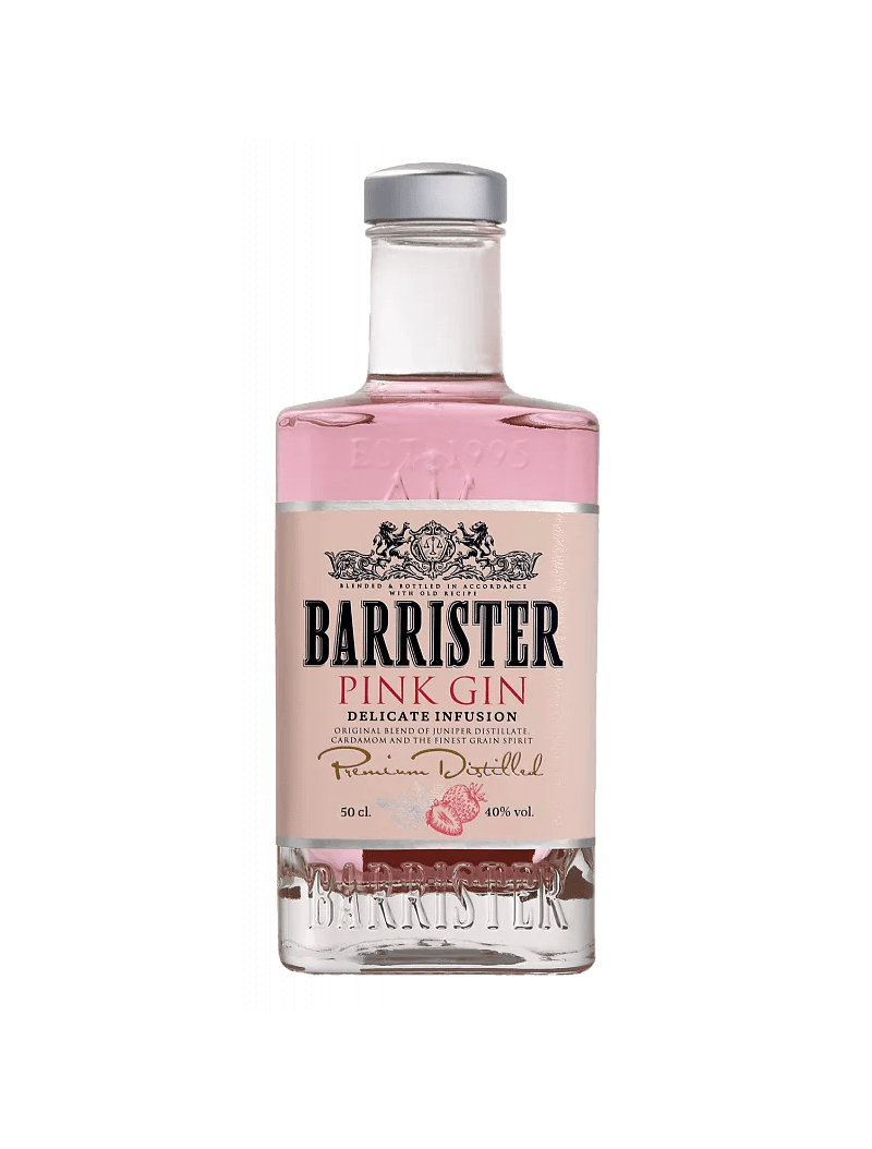 Barrister Pink Gin 40% 0,5l