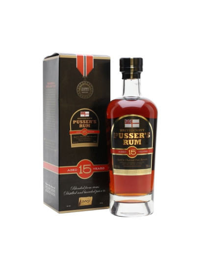 Pusser´s 15 Years 40% 0,7l Gift