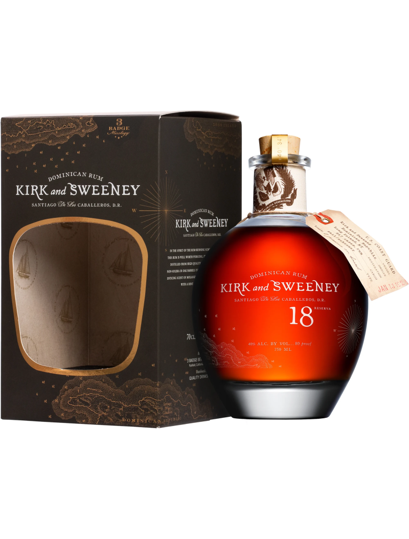 Kirk and Sweeney 18YO 0,7l 40% GB