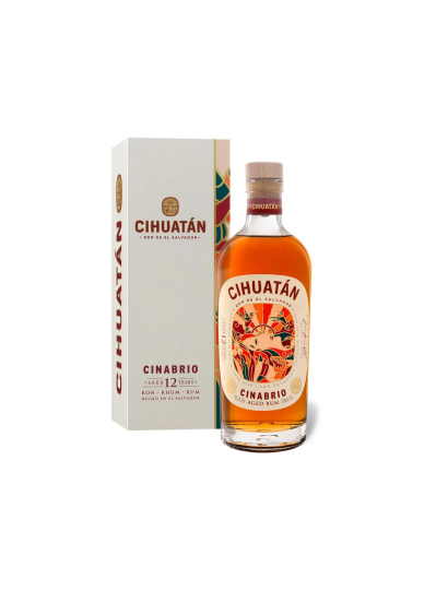 Cihuatan Cinabrio 12y 0,7l 40% GB