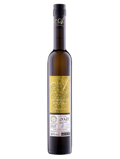 Agárdi Irsai Olivér Szőlőpálinka 40% 0,5l