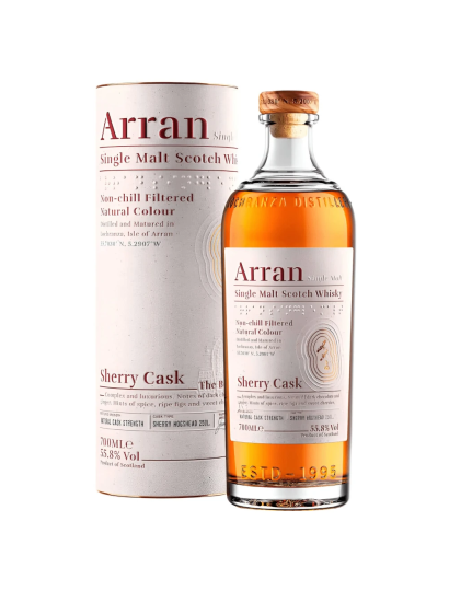 Arran Sherry Cask Whisky 55,8% 0,7l GIFT