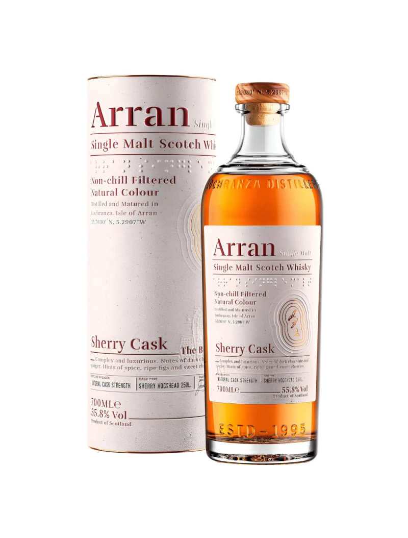 Arran Sherry Cask Whisky 55,8% 0,7l GIFT