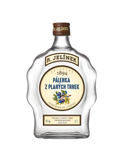 Budík Pálenka z planých Trnek 42% 0,7l