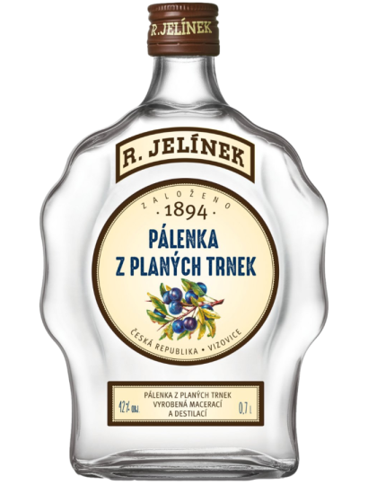 Budík Pálenka z planých Trnek 42% 0,7l