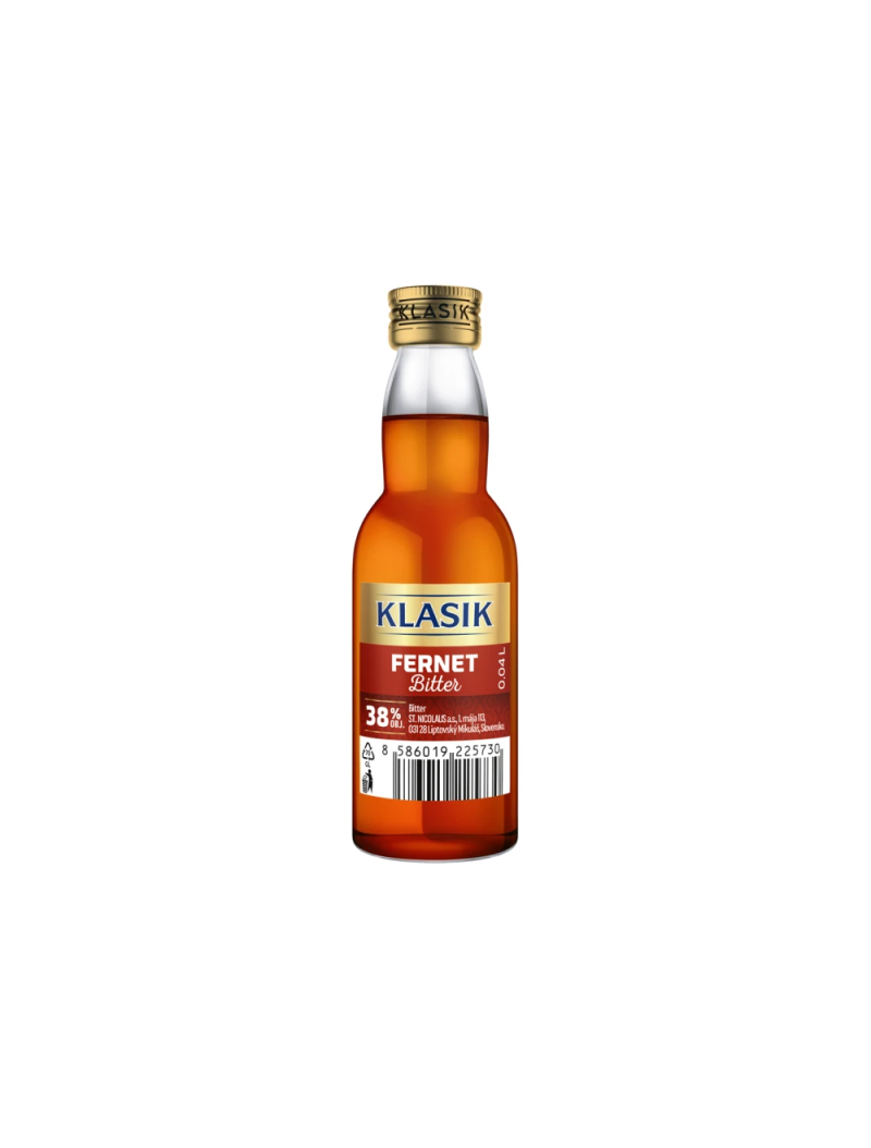 Klasik Fernet Bitter  40% 0,04l