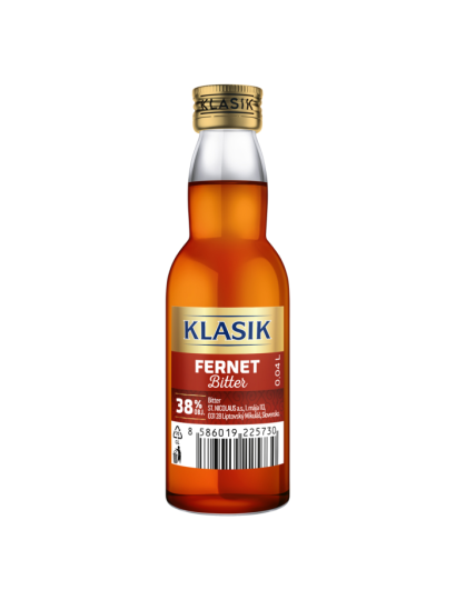 Klasik Fernet Bitter  40% 0,04l