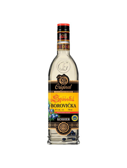 Spišská Original 40% 0,7l Borovička KOSHER