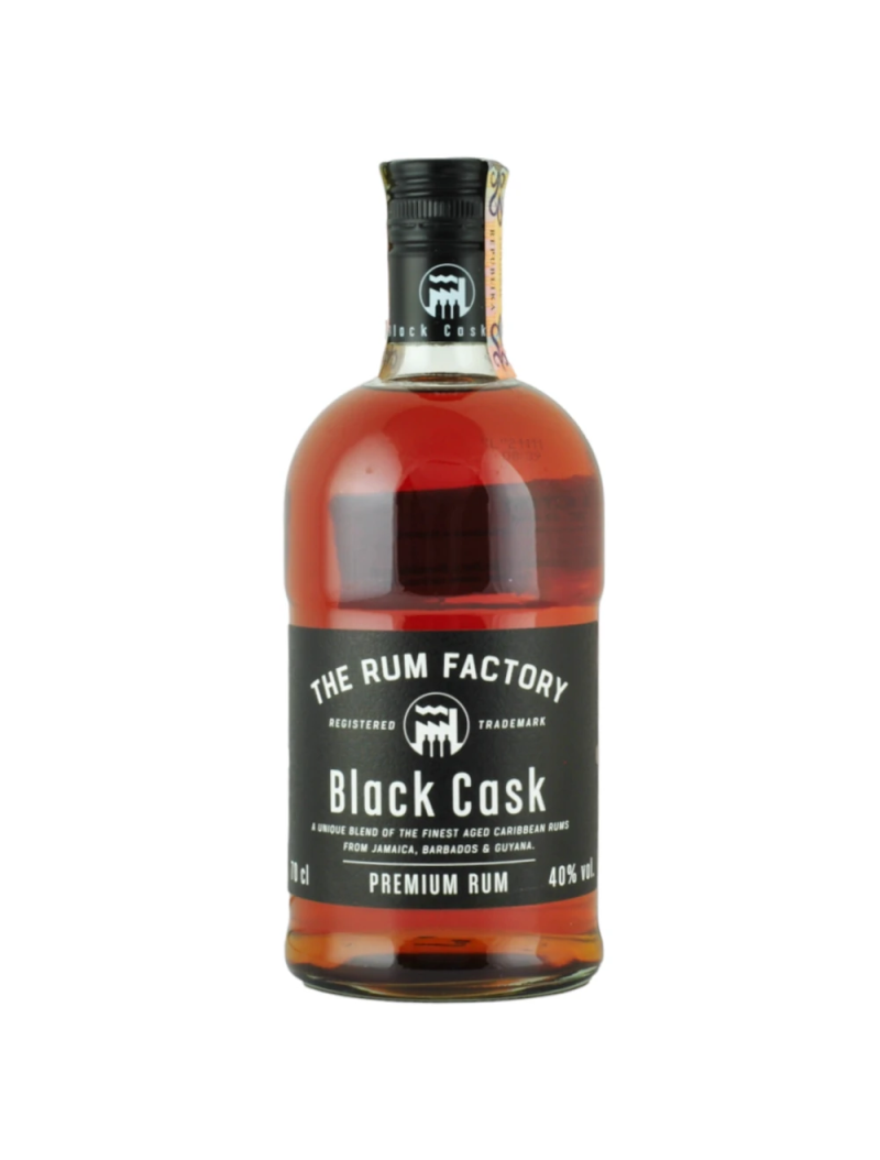 The Rum Factory Black Cask Premium rum 40% 0,7l