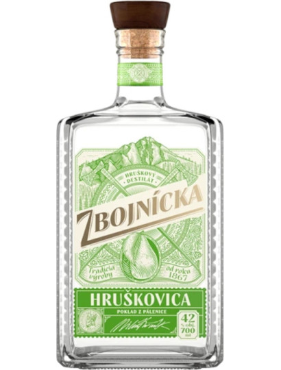 Zbojnícka Hruškovica/körtepálinka 42% 0,7l