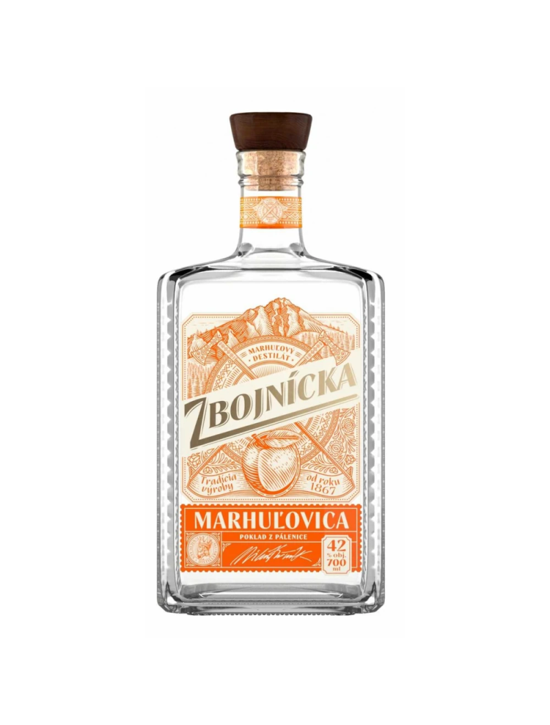 Zbojnícka Marhuľovica 42% 0,7l