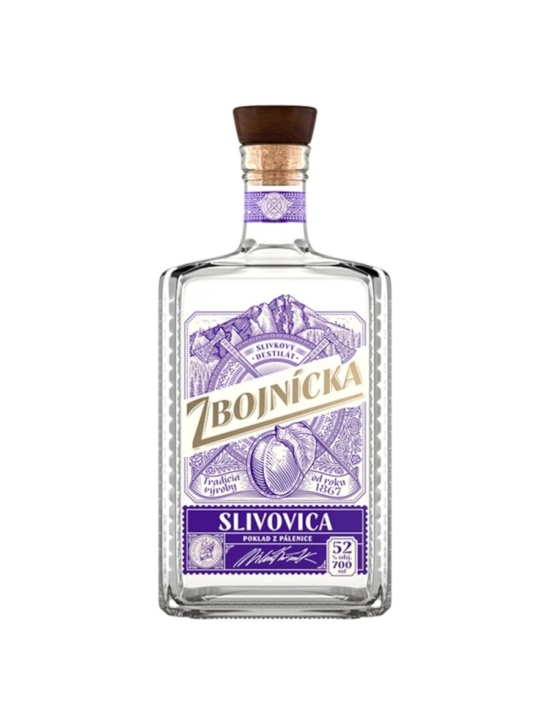 Zbojnícka Slivovica/szilvapálinka 52% 0,7l