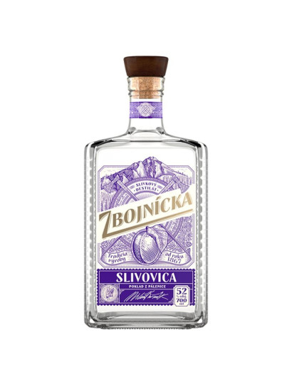 Zbojnícka Slivovica/szilvapálinka 52% 0,7l
