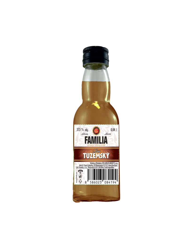 FAMILIA Run Tuzemský 37,5% 0,04l sklo