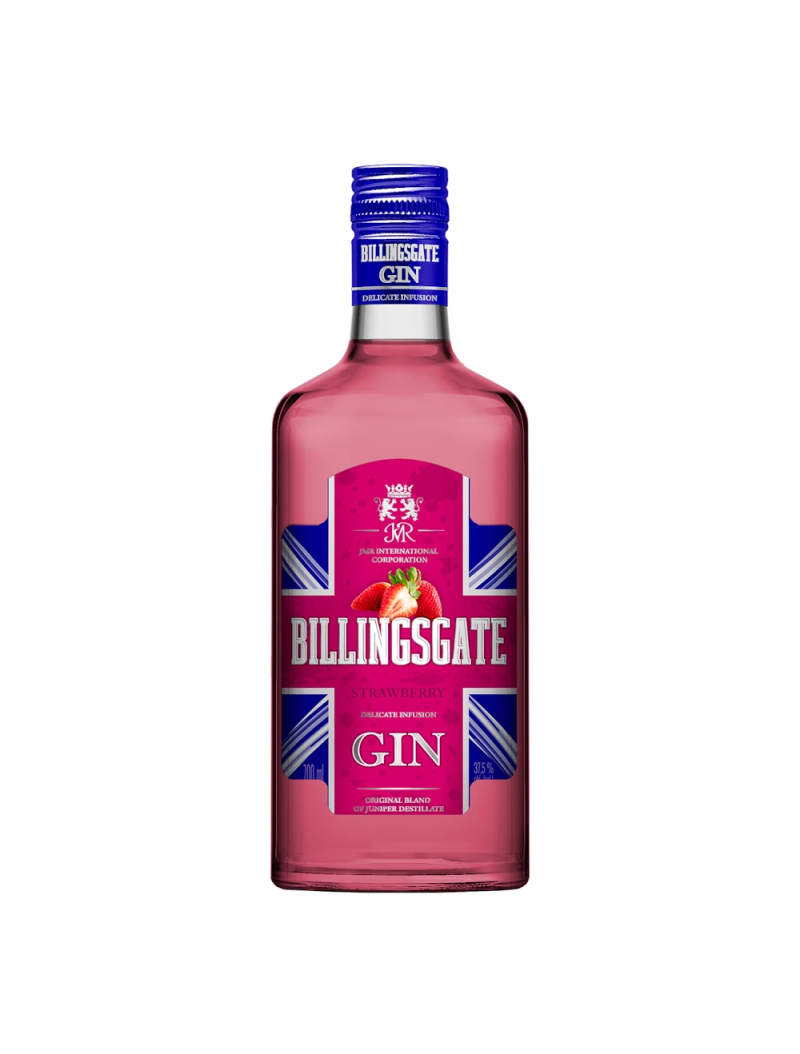 Gin Billingsgate Strawberry 37,5% 0,7l