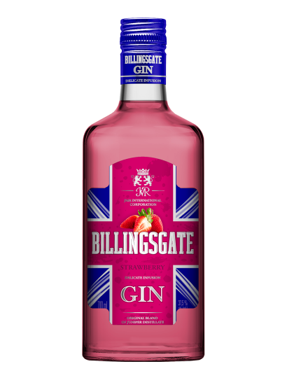 Gin Billingsgate Strawberry 37,5% 0,7l