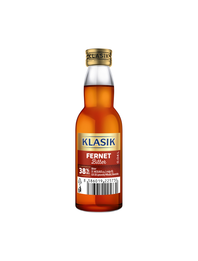 Klasik Fernet Bitter 38% 0,04l
