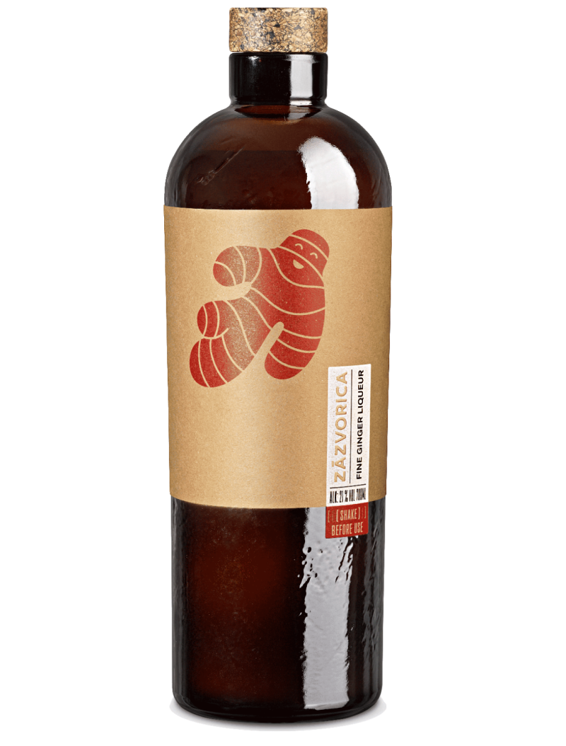 Zázvorica, Zázvorový likér 21% 0,7l