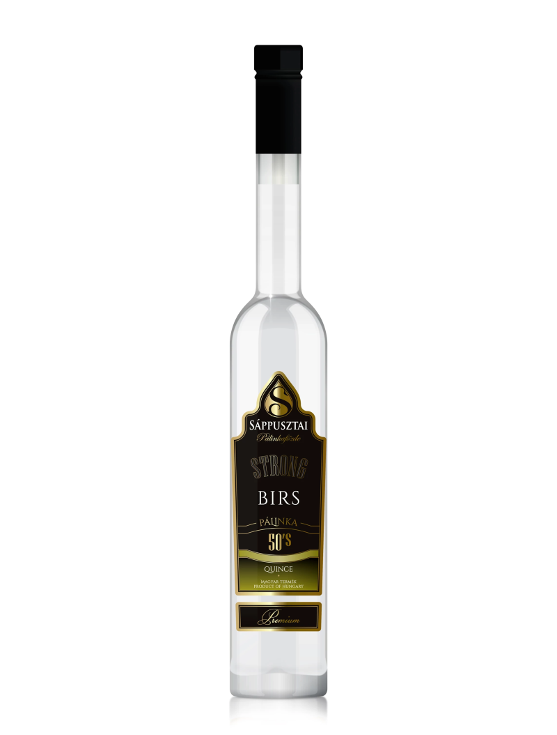 Sáppusztai Birs strong pálinka 50% 0,5l