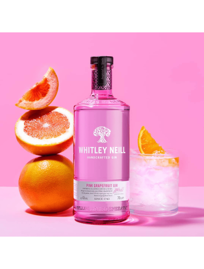 Whitley Neill Pink Grapefruit Gin 43% 0,7l