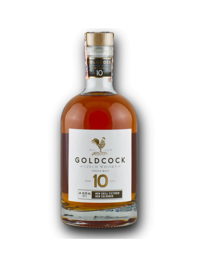 Whisky Gold Cock 10 Years 49,2% 0,7l