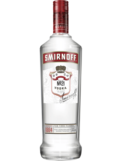 Vodka Smirnoff 37,5% 1l