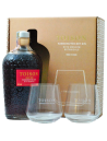 TOISON GIN RUBY RED 0,7 l 38% ajándékdoboz 2 pohárral