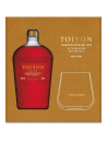 TOISON GIN RUBY RED 0,7 l 38% ajándékdoboz 2 pohárral