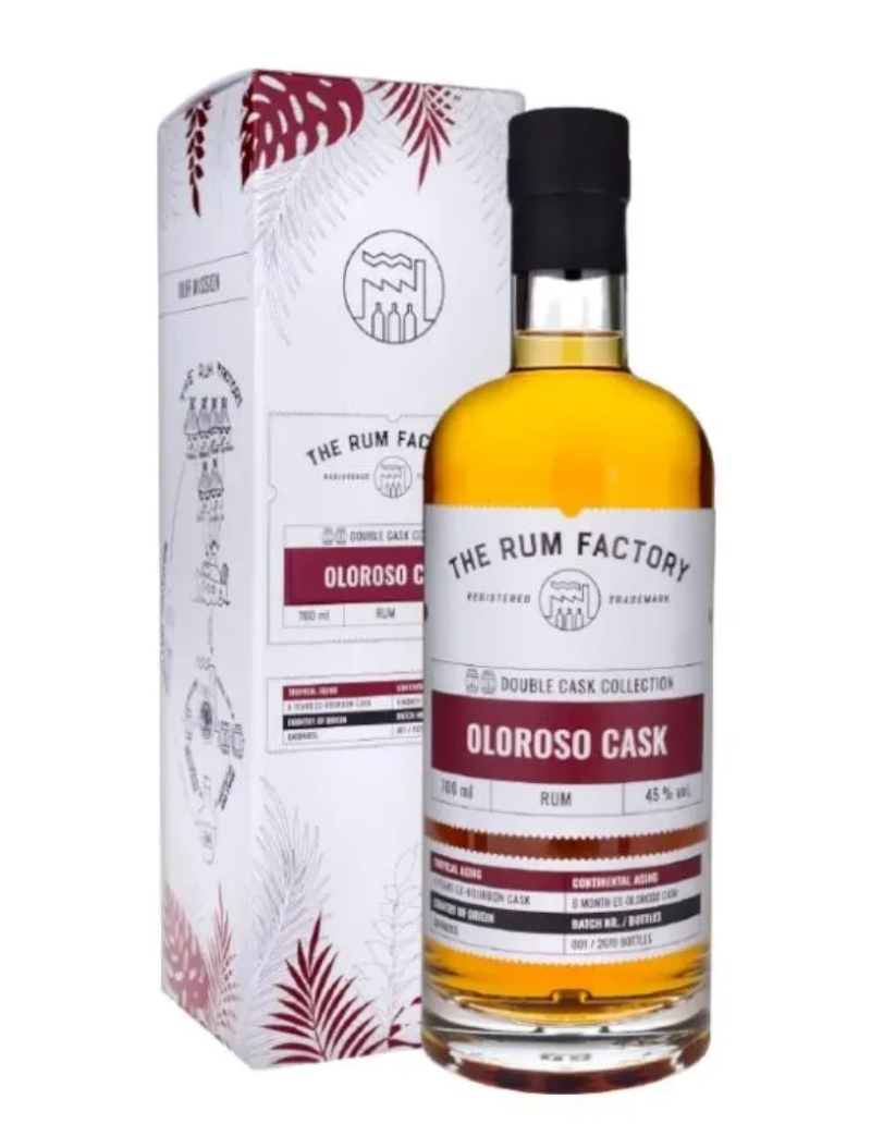 The Rum Factory Double Cask Oloros 45% 0,7l