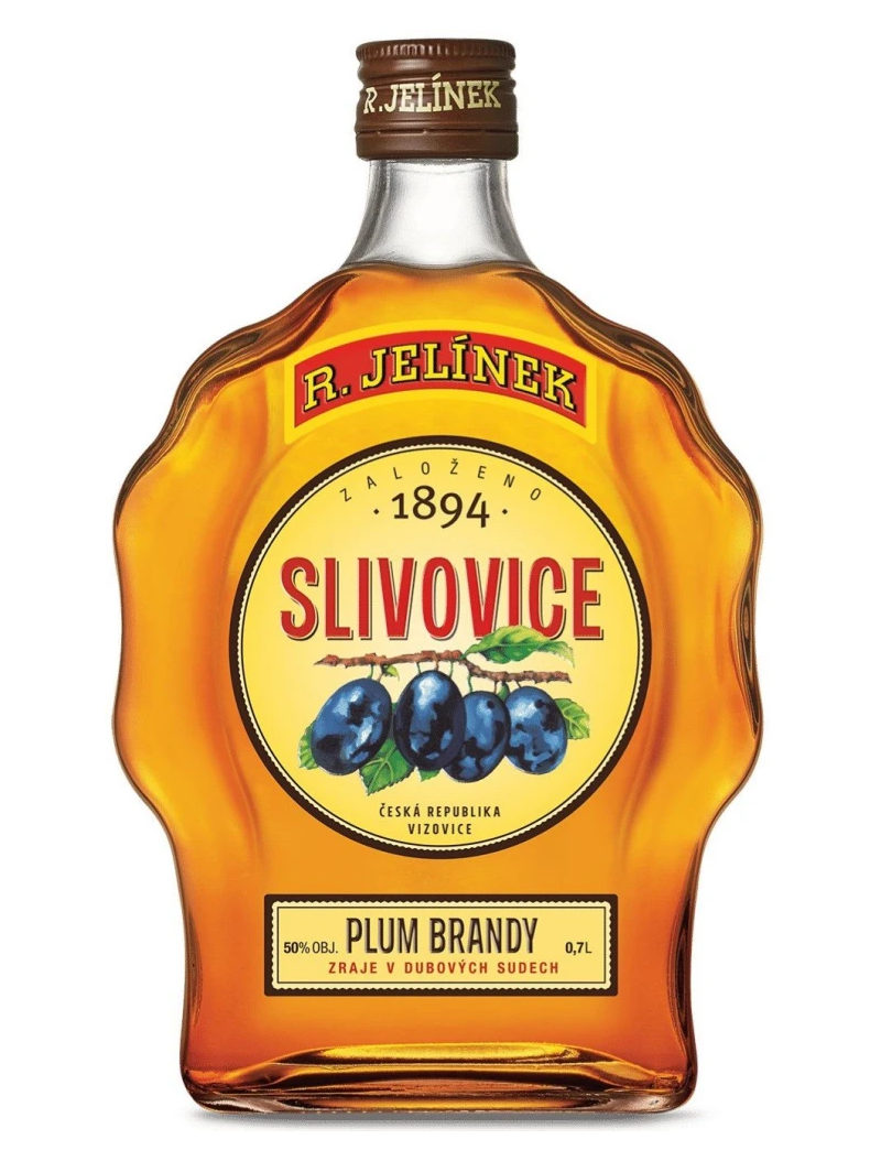 Slivovica Zlatá budík 50% 0,7l