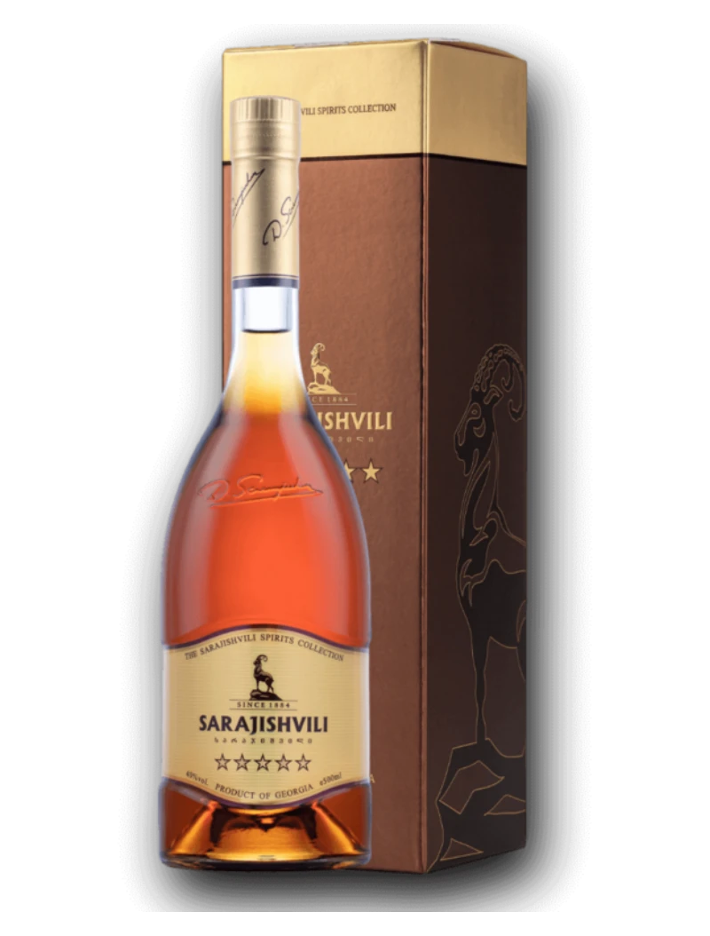 Sarajishvili 5* GBX 40% 0,7l