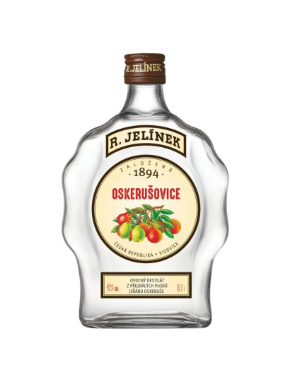 Oskerušovice 42% 0,7l Budík